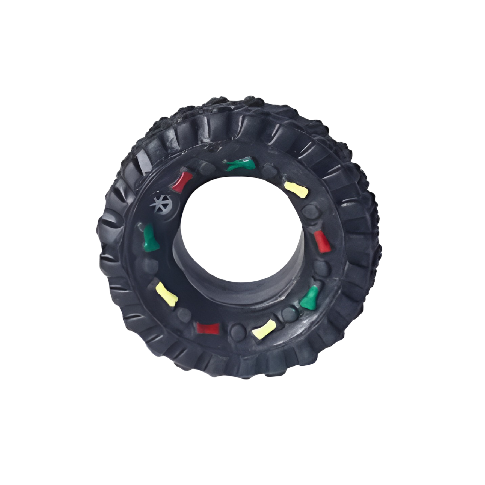 Squeaky Tire Chew Toy for Small Dogs